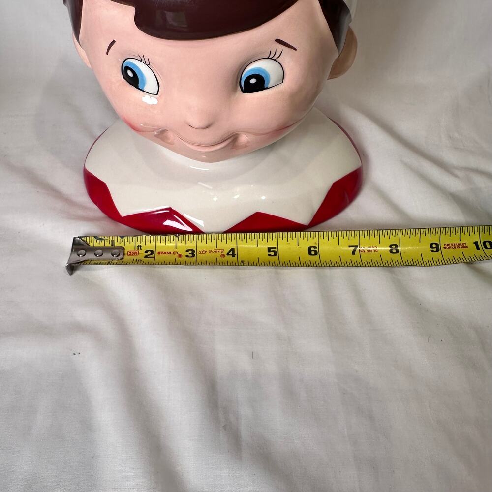 Elf on the shelf At Home Cookie Jar Pixie Blue Eyes Christmas Holiday Limited - Picture 3 of 11